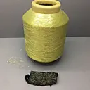 Gold silver yarn